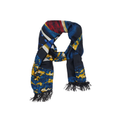 Midnight Artist Silk Scarf